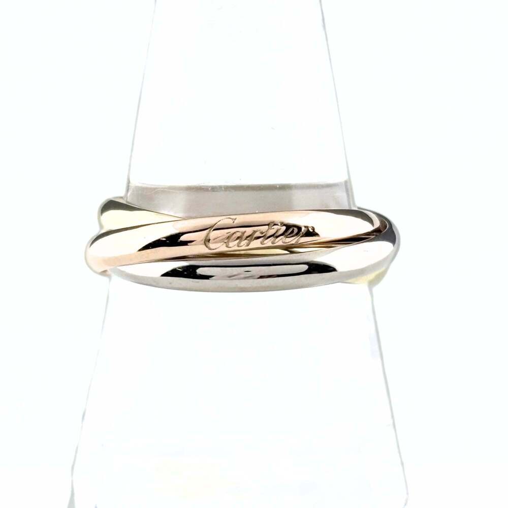 Cartier Trinity Ring, available in yellow gold (YG), pink (PG), and white (WG...